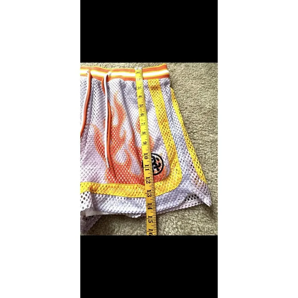 Smoke Rise Women's Flame Mesh Shorts - Medium Curvy Fit NWTs NEW - Picture 10 of 11